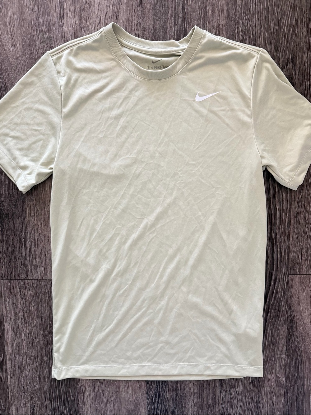 Nike Men’s Pale Green Dri-FIT Crew Tee